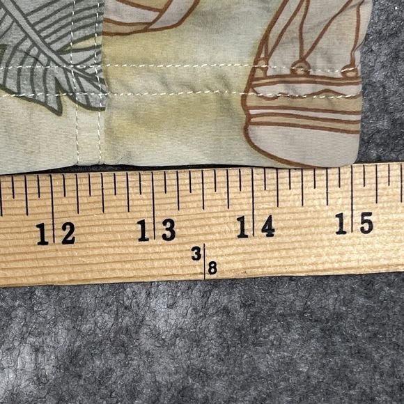 Tommy Bahama Swim Trunks Mens 2XL Yellow Board Shorts Surfing Beach Tropical XXL - Picture 10 of 17